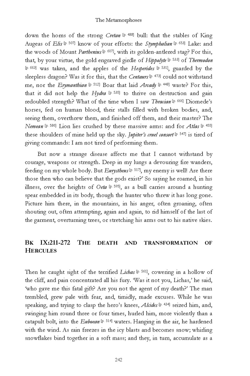 Ovid: The Metamorphoses - Page 242